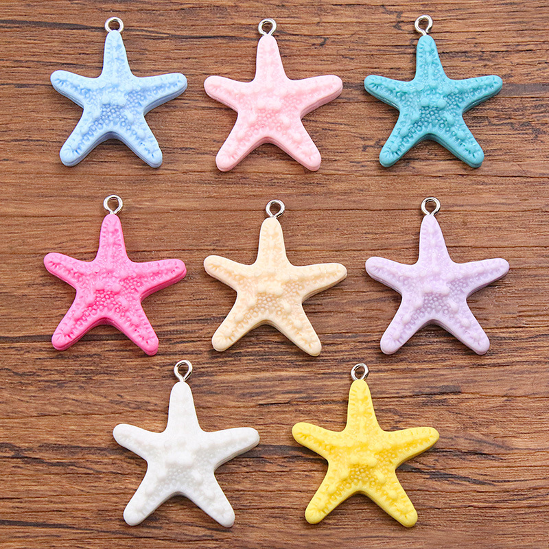 Resin Crafts - 10 Peças de Pingentes de Resina