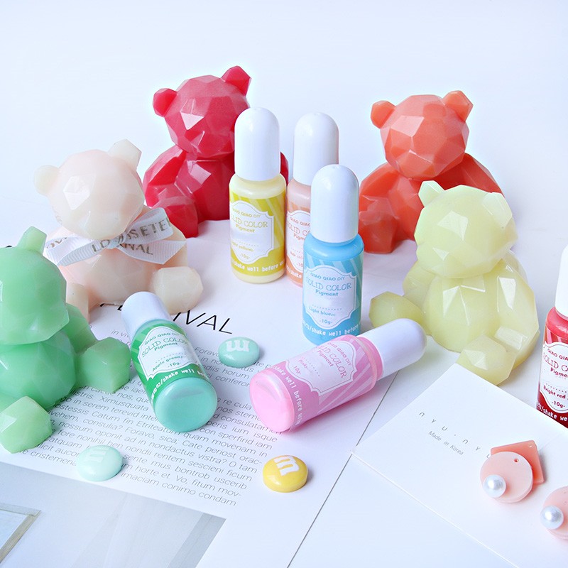 Resin Pigment Set - Atacado: 18 pigmentos líquidos vibrantes para