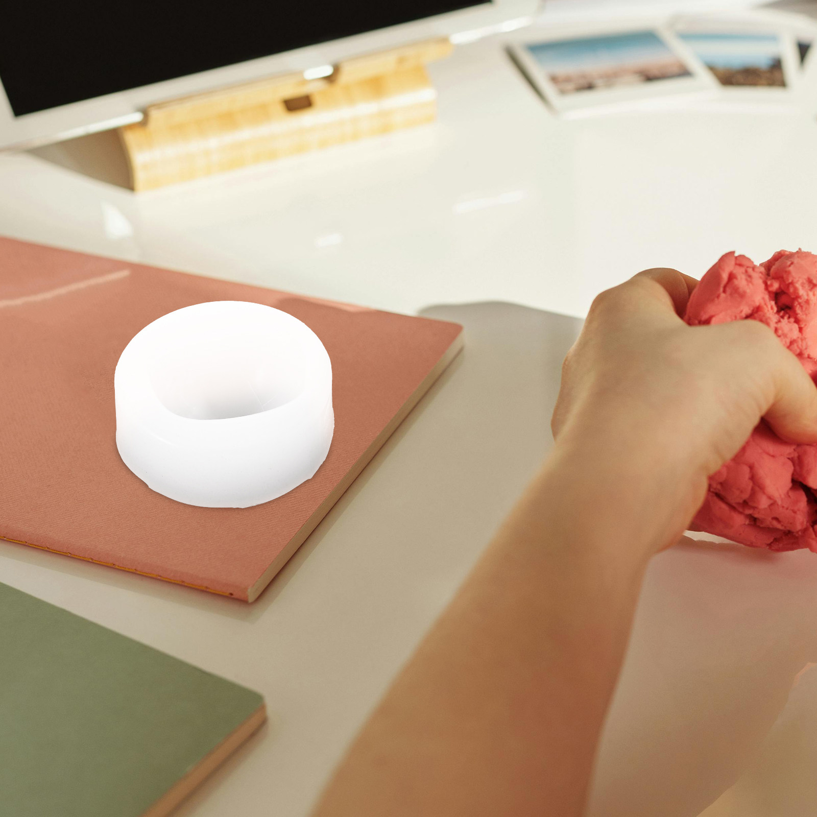 Resin Crafts - Molde de Silicone para Rosto Humano,