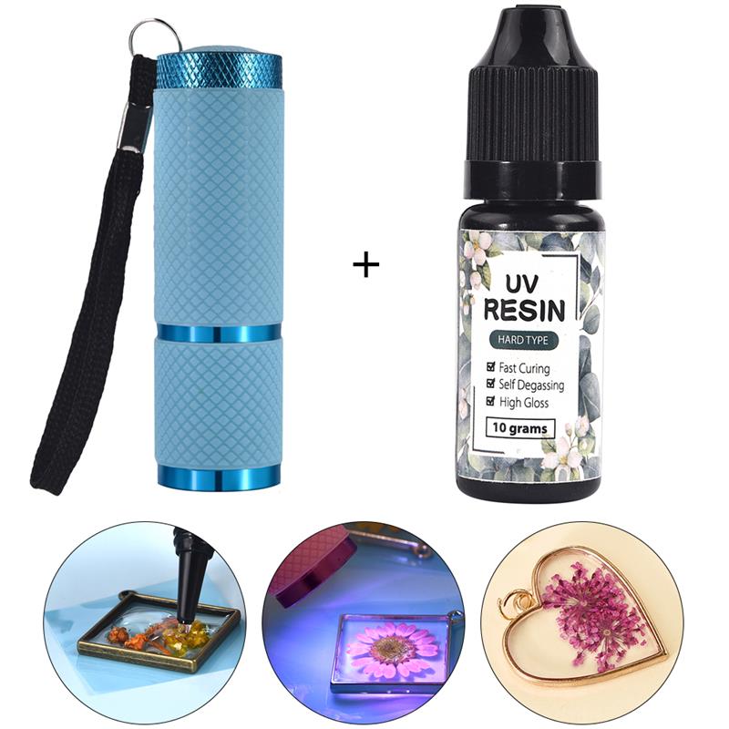 10g 25g resina uv duro diy ráp - Epoxy Uv Resin Kit avaliação e preço