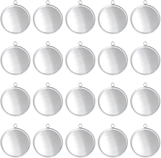 20 peças de aço inoxidável mol - Resin Crafts Diy avaliação e preço
