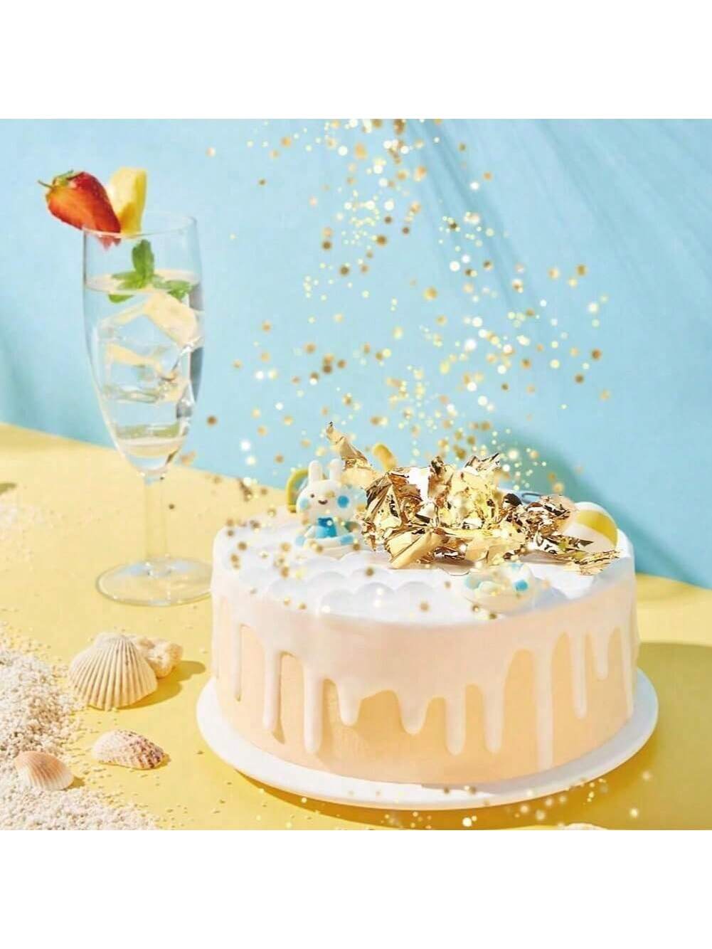 Flocos de Ouro, Folhas de Ouro - Gold Foil Flakes avaliação e preço