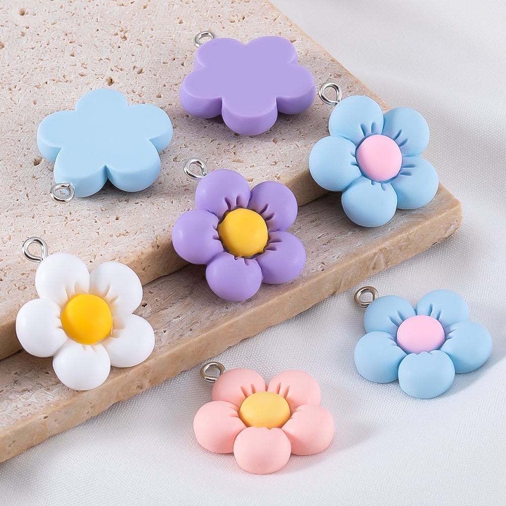 10 peças de pingentes soltos d - Flower Preservation Resin avaliação e preço