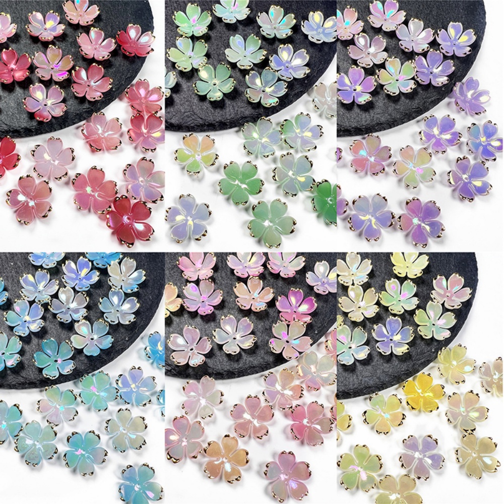 50 peças/lote 19mm Contas de A - Flower Preservation Resin avaliação e preço