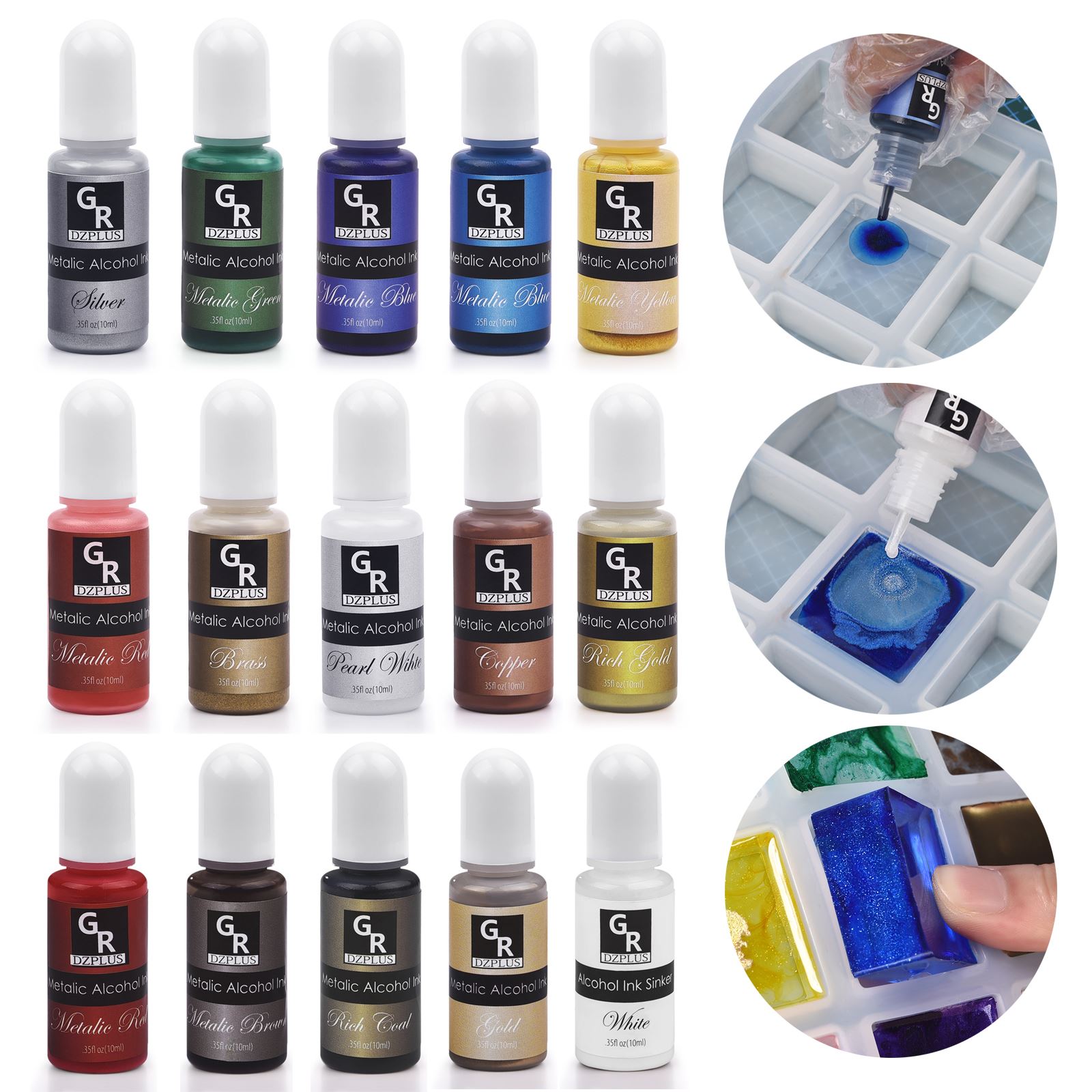 1 conjunto de pigmento de resi - Resin Pigment Set avaliação e preço