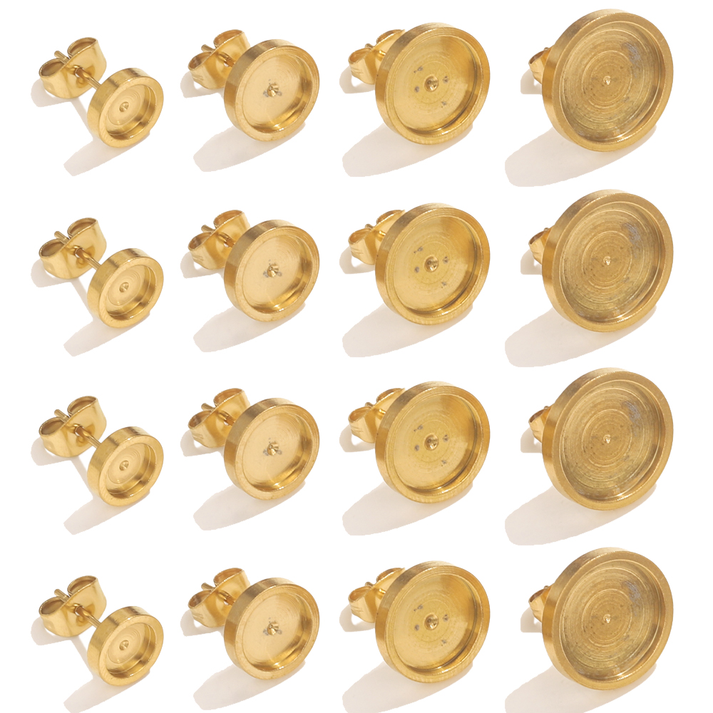 10 pçs de aço inoxidável ouro  - Resin Craft Kit avaliação e preço